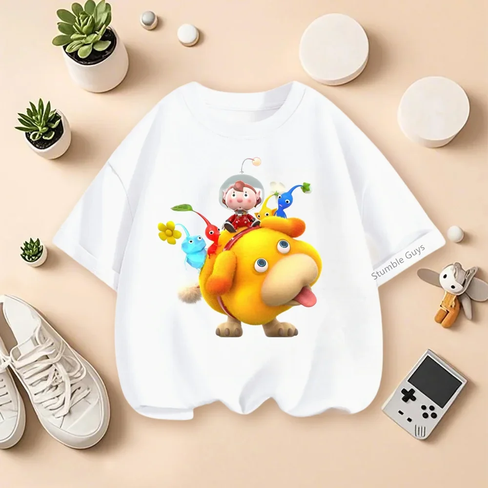 Лидер продаж, детская футболка с принтом для видеоигр Pikmin 4, одежда для девочек, черная футболка с короткими рукавами для маленьких мальчиков
Лидер продаж, детская футболка с принтом для видеоигр Pikmin 4, одежда для девочек, черная футболка с короткими рукавами для маленьких мальчиков