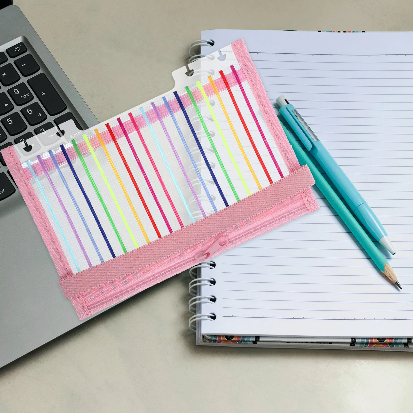 B6 Notebook Zipper Bag Transparent Mushroom Hole Loose Leaf Journal Pocket Multi-Use Binder Pocket Organizer Accessory
B6 Notebook Zipper Bag Transparent Mushroom Hole Loose Leaf Journal Pocket Multi-Use Binder Pocket Organizer Accessory