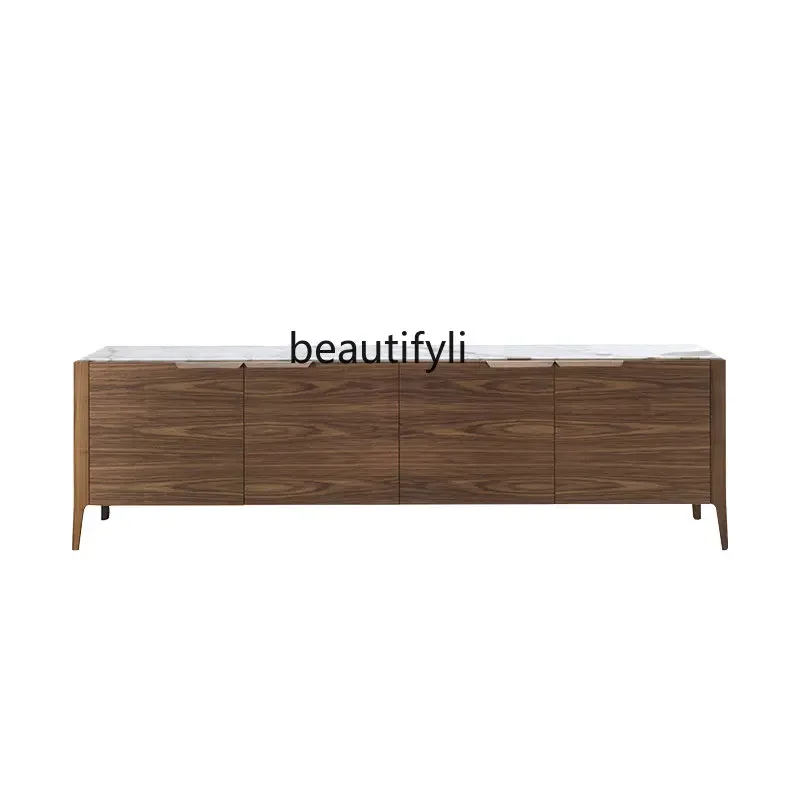 Italian Modern Marble Sideboard Cabinet Nordic Minimalism Solid Wood Living Room Storage Cabinet drawer furniture cabinet
Italian Modern Marble Sideboard Cabinet Nordic Minimalism Solid Wood Living Room Storage Cabinet drawer furniture cabinet