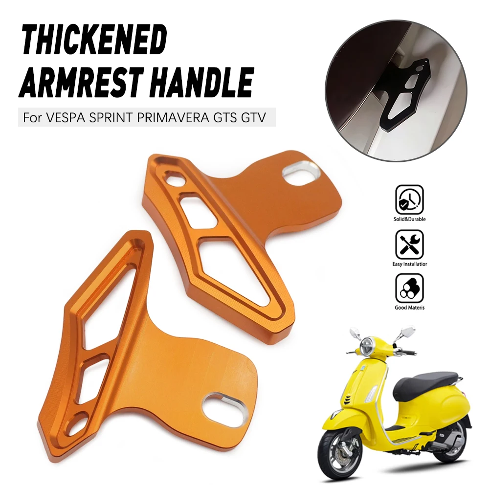 Motorcycle Modified Tail Armrest For VESPA SPRINT PRIMAVERA GTS GTV CNC Rear Passenger Handle Thickened Grab Bar Rail Armrest
Motorcycle Modified Tail Armrest For VESPA SPRINT PRIMAVERA GTS GTV CNC Rear Passenger Handle Thickened Grab Bar Rail Armrest