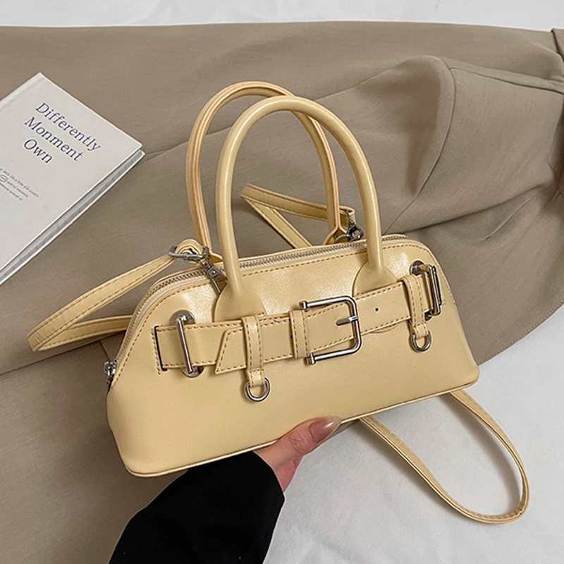 Fashion PU Handbag for Women Korean Retro Belt Buckle Premium Single Shoulder Bags Simple Casual Crossbody Bags Autumn New
Fashion PU Handbag for Women Korean Retro Belt Buckle Premium Single Shoulder Bags Simple Casual Crossbody Bags Autumn New