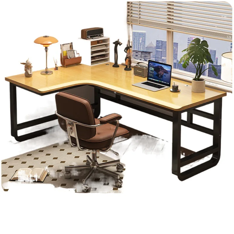 Student home paint desk workbench rubber wood study table
Student home paint desk workbench rubber wood study table