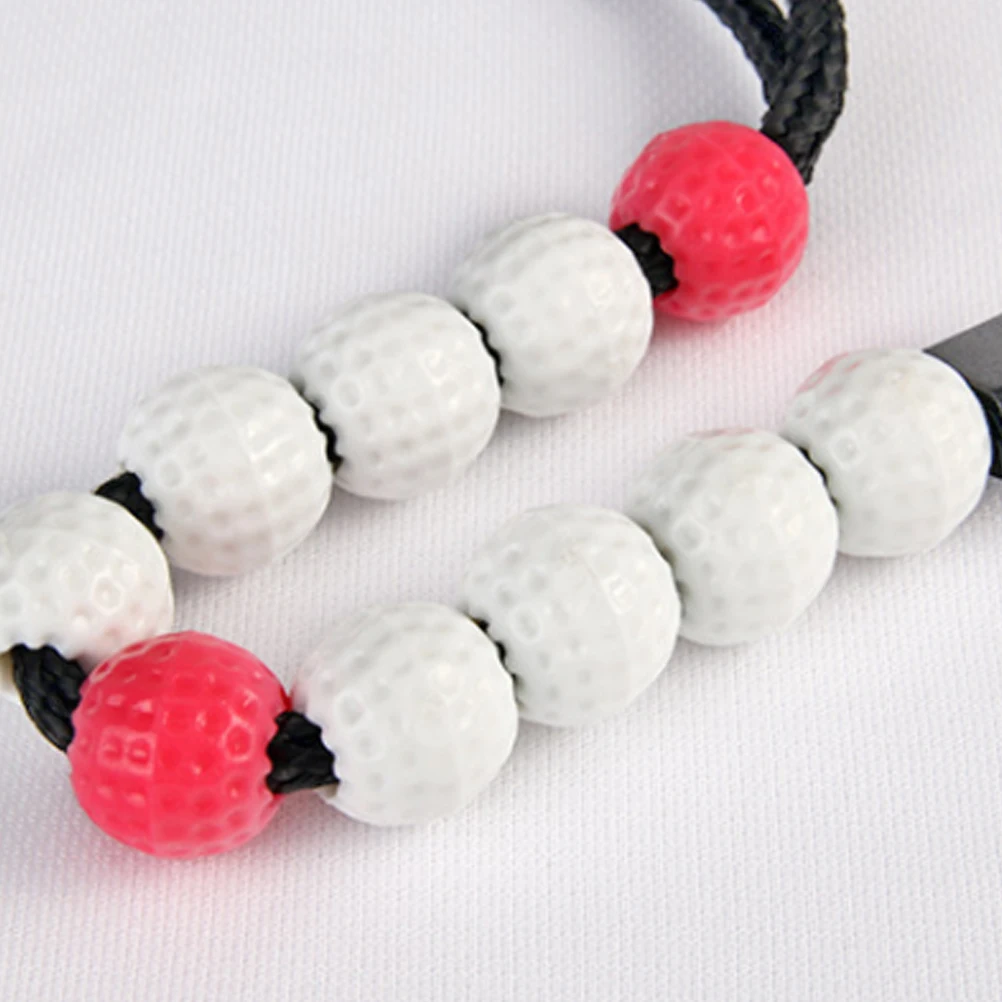 1pc Golf Wrist Score Counter Durable Plastic Bead Chain Stroke Keeper Supplies Training Tool For Beginner Lover Red
1pc Golf Wrist Score Counter Durable Plastic Bead Chain Stroke Keeper Supplies Training Tool For Beginner Lover Red