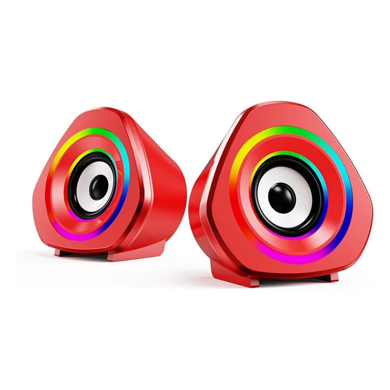 Компьютерные колонки, игровые колонки для ПК с питанием от USB для настольного компьютера, ноутбука и телефона, USB 3,5 мм, дополнительный вход, цветная подсветка B-VVNB
Компьютерные колонки, игровые колонки для ПК с питанием от USB для настольного компьютера, ноутбука и телефона, USB 3,5 мм, дополнительный вход, цветная подсветка B-VVNB