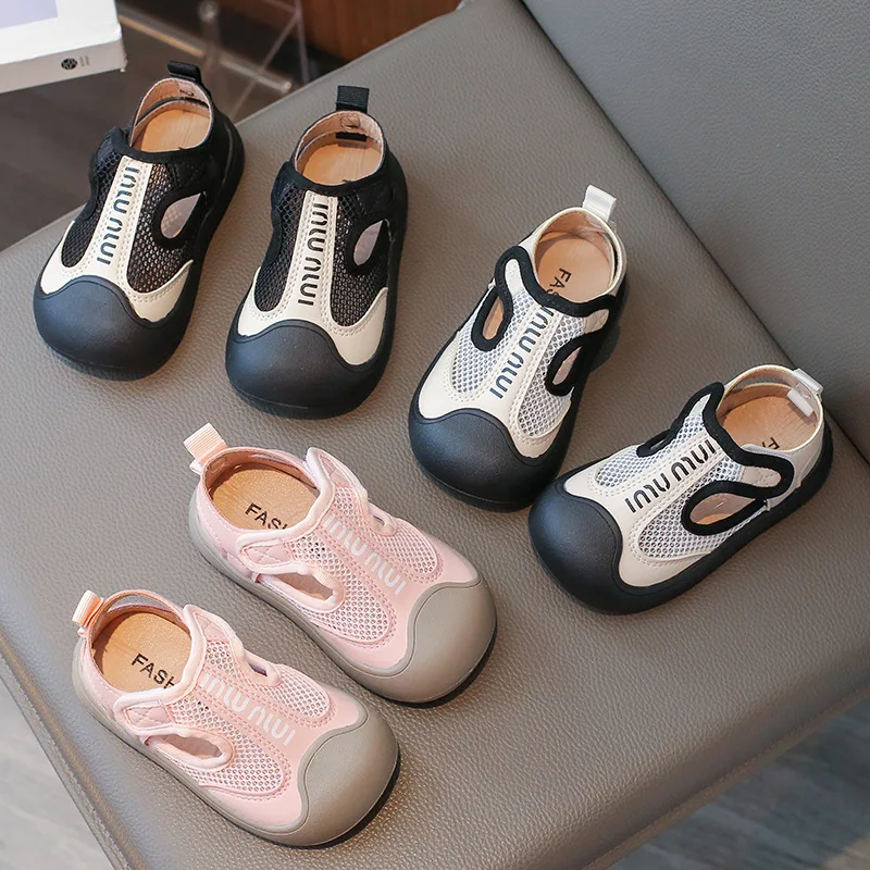 Summer 2025 Sport Sandals for Girls Mesh Fabric Breathable Toddler Footwear Girl's Sandals Ergonomics Baby Boy's Sneakers
Summer 2025 Sport Sandals for Girls Mesh Fabric Breathable Toddler Footwear Girl's Sandals Ergonomics Baby Boy's Sneakers