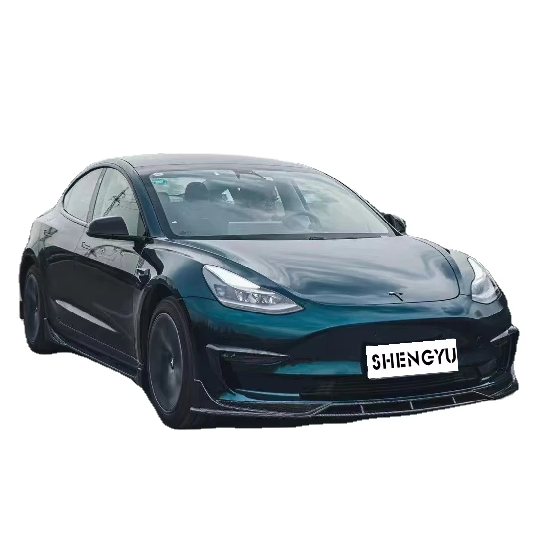 Fast Aero Kit for Tesla Model 3 2019-on to Modify Contain the Front Lip Rear Diffuser Spoiler Side Skirts
Fast Aero Kit for Tesla Model 3 2019-on to Modify Contain the Front Lip Rear Diffuser Spoiler Side Skirts