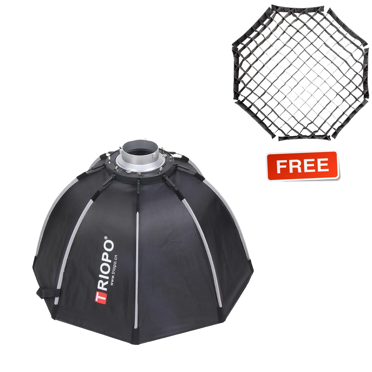 Восьмиугольный софтбокс Triopo Octagon Bowens Mount w Honeycomb Grid для Strobe светильник, 90 см/35 дюймов
Восьмиугольный софтбокс Triopo Octagon Bowens Mount w Honeycomb Grid для Strobe светильник, 90 см/35 дюймов