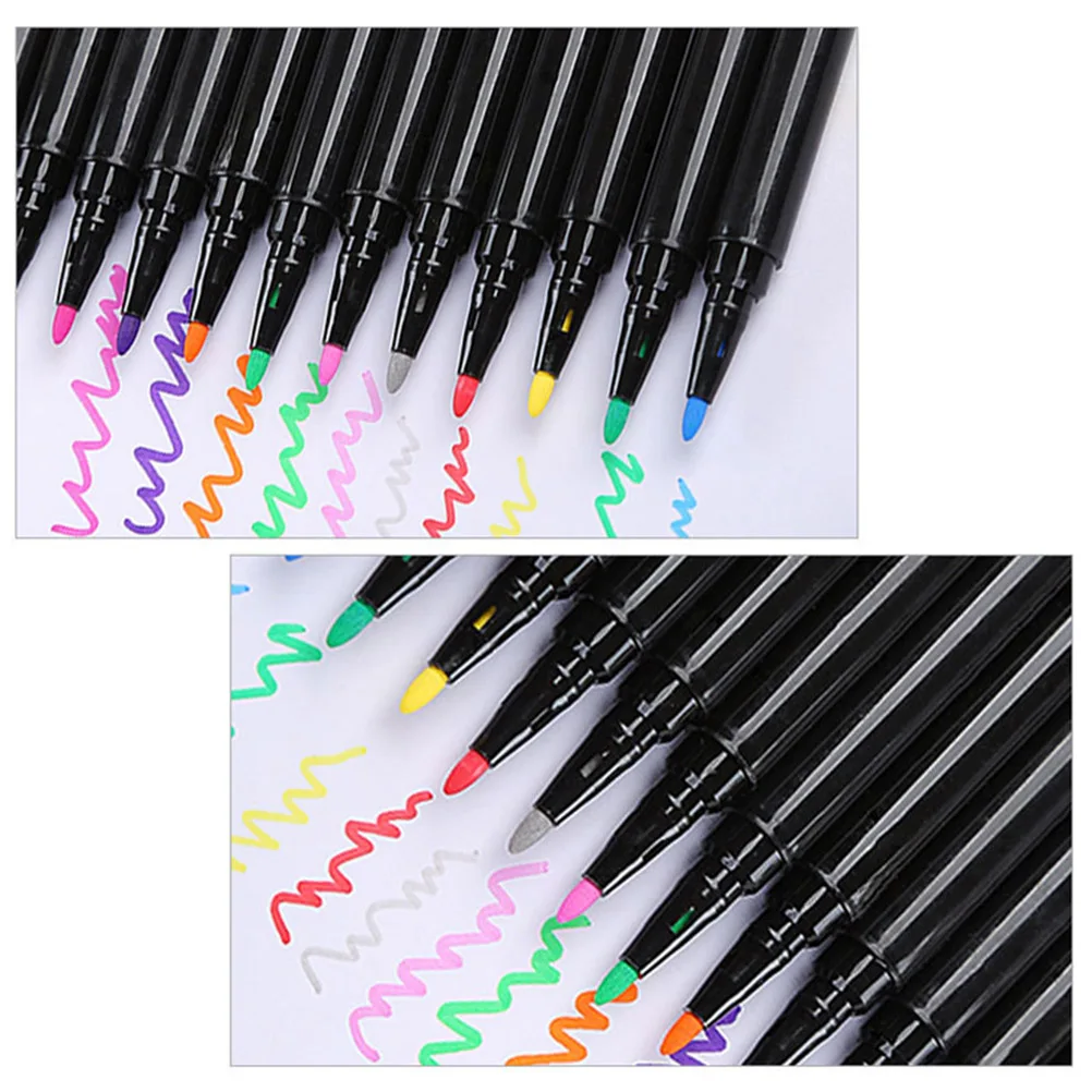 Watercolor Paint Pens Water based Chalk 12 Colors Kids Art Supplies Liquid Marker Traceless Wipe LED Board Safe Odorless 
Watercolor Paint Pens Water based Chalk 12 Colors Kids Art Supplies Liquid Marker Traceless Wipe LED Board Safe Odorless