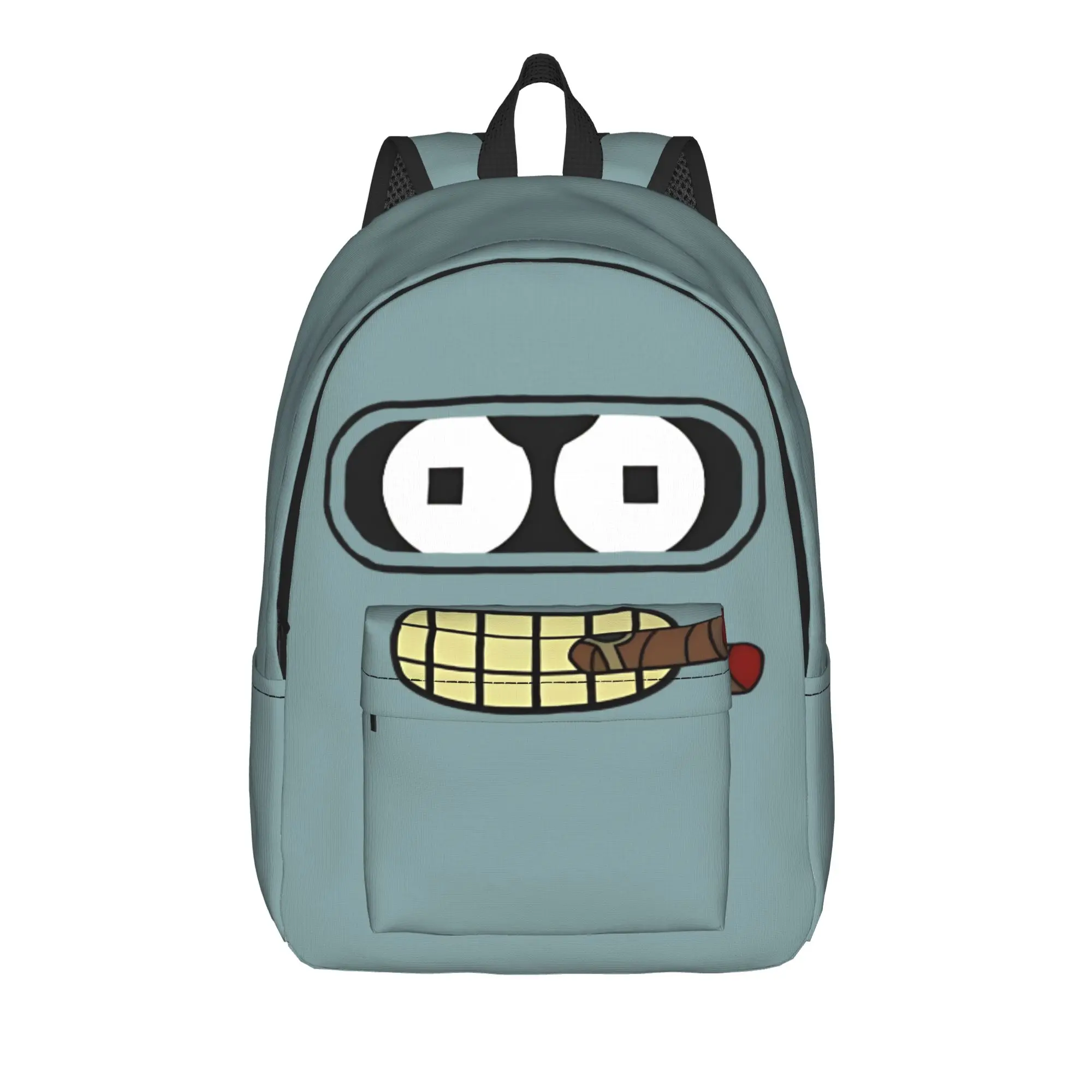 Futuramas Bender Classical Backpack Lightweight Student Hiking Travel Daypack for Men Women Laptop Shoulder Bag
Futuramas Bender Classical Backpack Lightweight Student Hiking Travel Daypack for Men Women Laptop Shoulder Bag