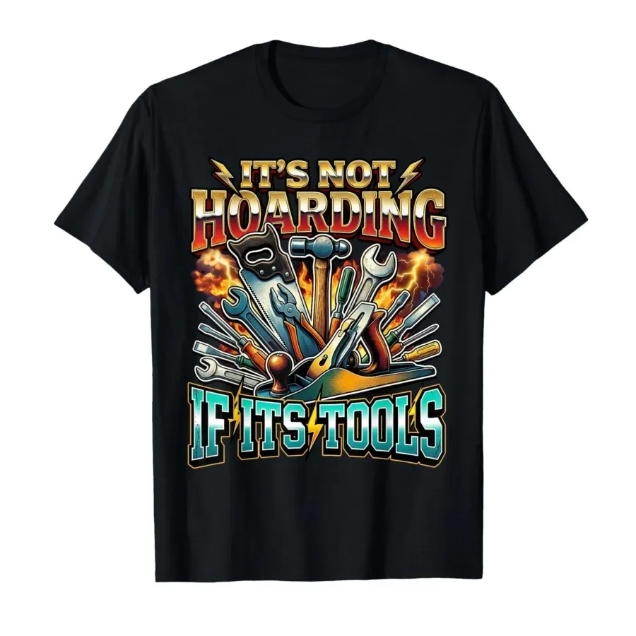 It's Not Hoarding If Its Tools Woodworking Bootleg Retro 90s T-shirt For Men Women 100% Cotton T Shirts Short Sleeve Tops 0406-3
It's Not Hoarding If Its Tools Woodworking Bootleg Retro 90s T-shirt For Men Women 100% Cotton T Shirts Short Sleeve Tops 0406-3