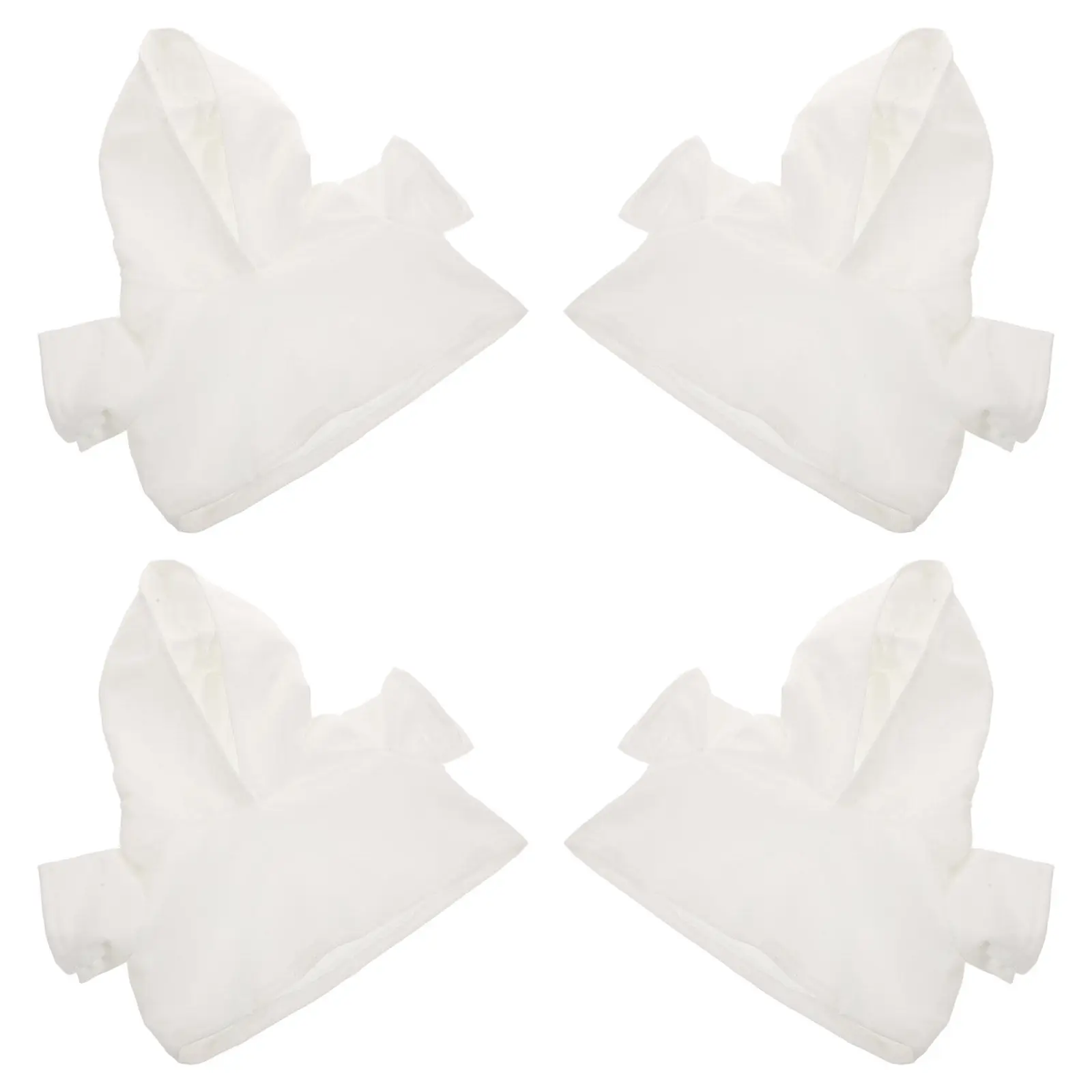 4Pcs Stuffed Animal T-Shirts Soft Bear Shirt Set for 16 Inch Mini Bears Blank Hoodie Clothes for Small Stuffed Animal Apparel
4Pcs Stuffed Animal T-Shirts Soft Bear Shirt Set for 16 Inch Mini Bears Blank Hoodie Clothes for Small Stuffed Animal Apparel