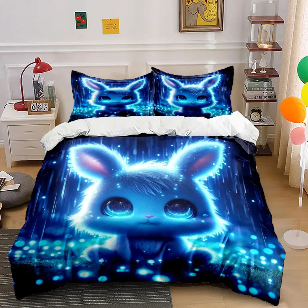 Glowing pet with night rain dots Duvet Cover Set with 3D Printing Design Soft Polyester Bedding Set All-Season Comfort
Glowing pet with night rain dots Duvet Cover Set with 3D Printing Design Soft Polyester Bedding Set All-Season Comfort
