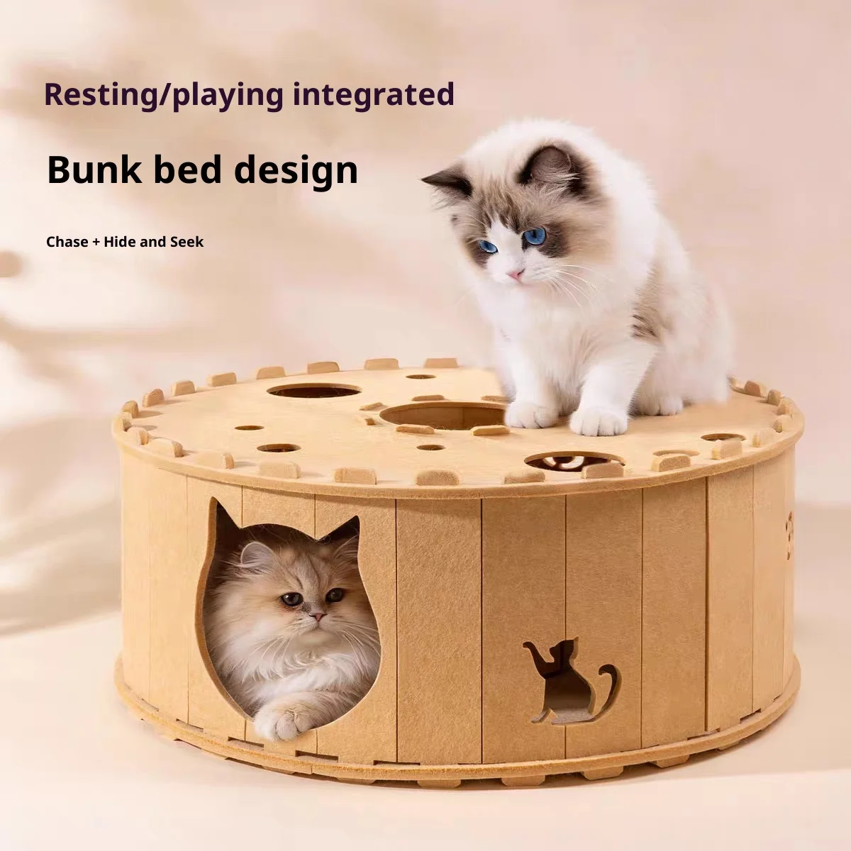 2 In 1 All Season Felt Cat Cave Tunnel Toy Donut Shaped Cat Hideaway Washable Durable Non-Shedding Cozy Small Medium Cats
2 In 1 All Season Felt Cat Cave Tunnel Toy Donut Shaped Cat Hideaway Washable Durable Non-Shedding Cozy Small Medium Cats