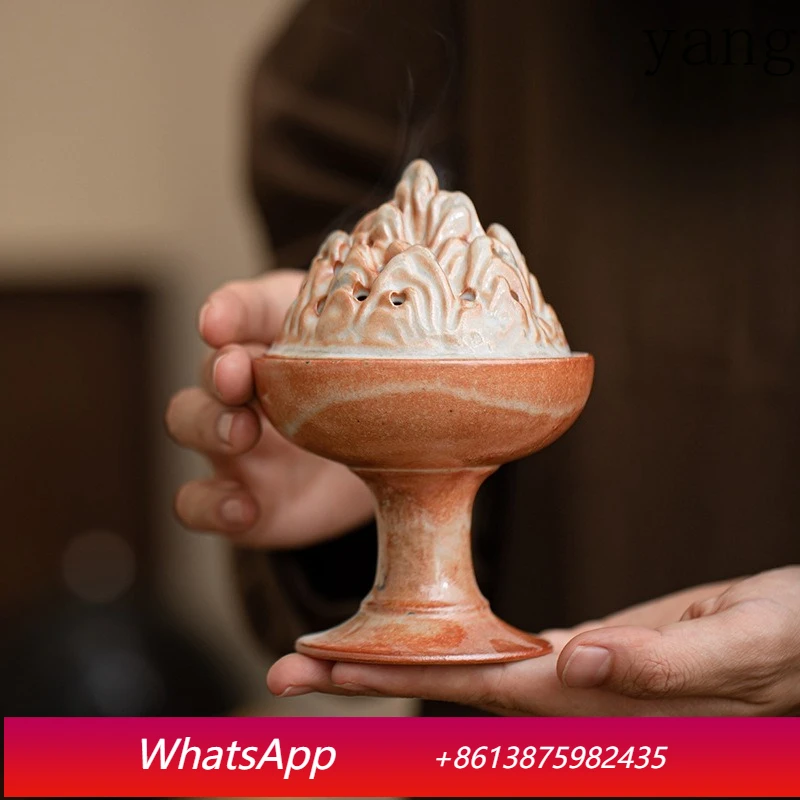 LTT Household Ceramic High Foot Indoor Aromatherapy Burner Chinese Incense Burner
LTT Household Ceramic High Foot Indoor Aromatherapy Burner Chinese Incense Burner