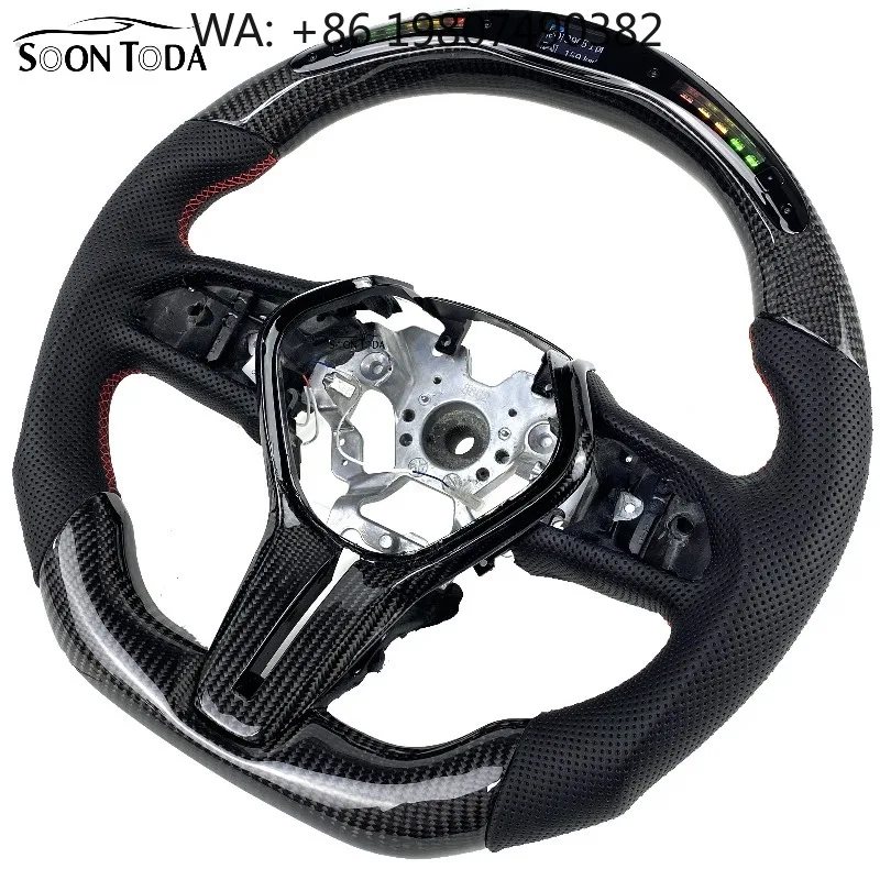 Premium Sport Leather Carbon Fiber Steering Wheel Custom Stitch Personalized Interior Refit Parts Fit Latest Flagship Luxury Com
Premium Sport Leather Carbon Fiber Steering Wheel Custom Stitch Personalized Interior Refit Parts Fit Latest Flagship Luxury Com