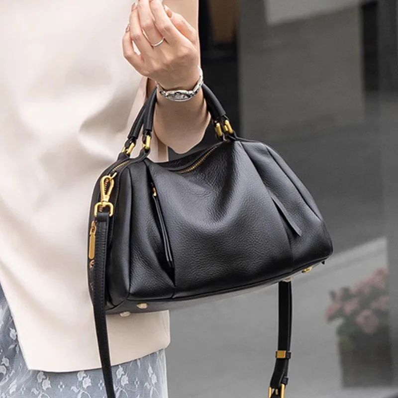 100% Genuine Leather Women's Bag Luxury Designer Handbags Soft Cowhide Women Shoulder Bag High Quality Female Crossbody Bags
100% Genuine Leather Women's Bag Luxury Designer Handbags Soft Cowhide Women Shoulder Bag High Quality Female Crossbody Bags