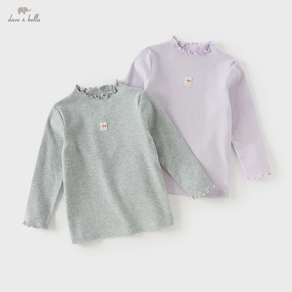 Dave Bella Winter Children T-shirts Girls Baby Fashion Casual Gentle Cute Cotton Bottoming Shirt Tops Outdoor DB4237445-A
Dave Bella Winter Children T-shirts Girls Baby Fashion Casual Gentle Cute Cotton Bottoming Shirt Tops Outdoor DB4237445-A