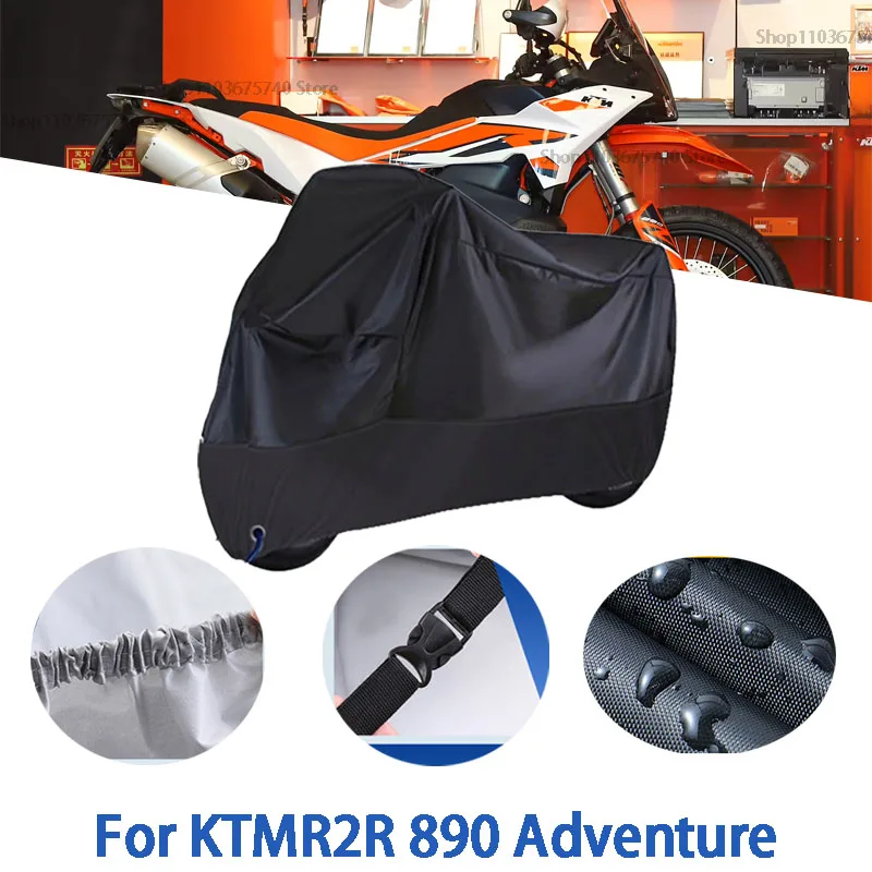 Motorcycle Full Covers For KTMR2R 890 Adventure Car Outdoors Sun Protection Dust No Ear Thickened Oxford Clothcover Accessories
Motorcycle Full Covers For KTMR2R 890 Adventure Car Outdoors Sun Protection Dust No Ear Thickened Oxford Clothcover Accessories
