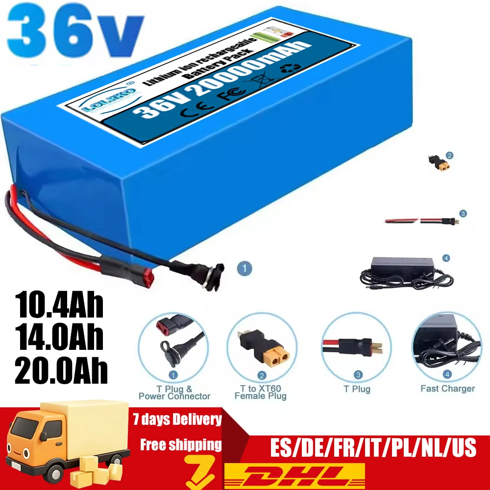 36V 25Ah 30A BMS Lithium Battery Pack 350W-1000W Motor 18650 Cell For Electric Scooter/motorcycle electric/Portable Power
36V 25Ah 30A BMS Lithium Battery Pack 350W-1000W Motor 18650 Cell For Electric Scooter/motorcycle electric/Portable Power
