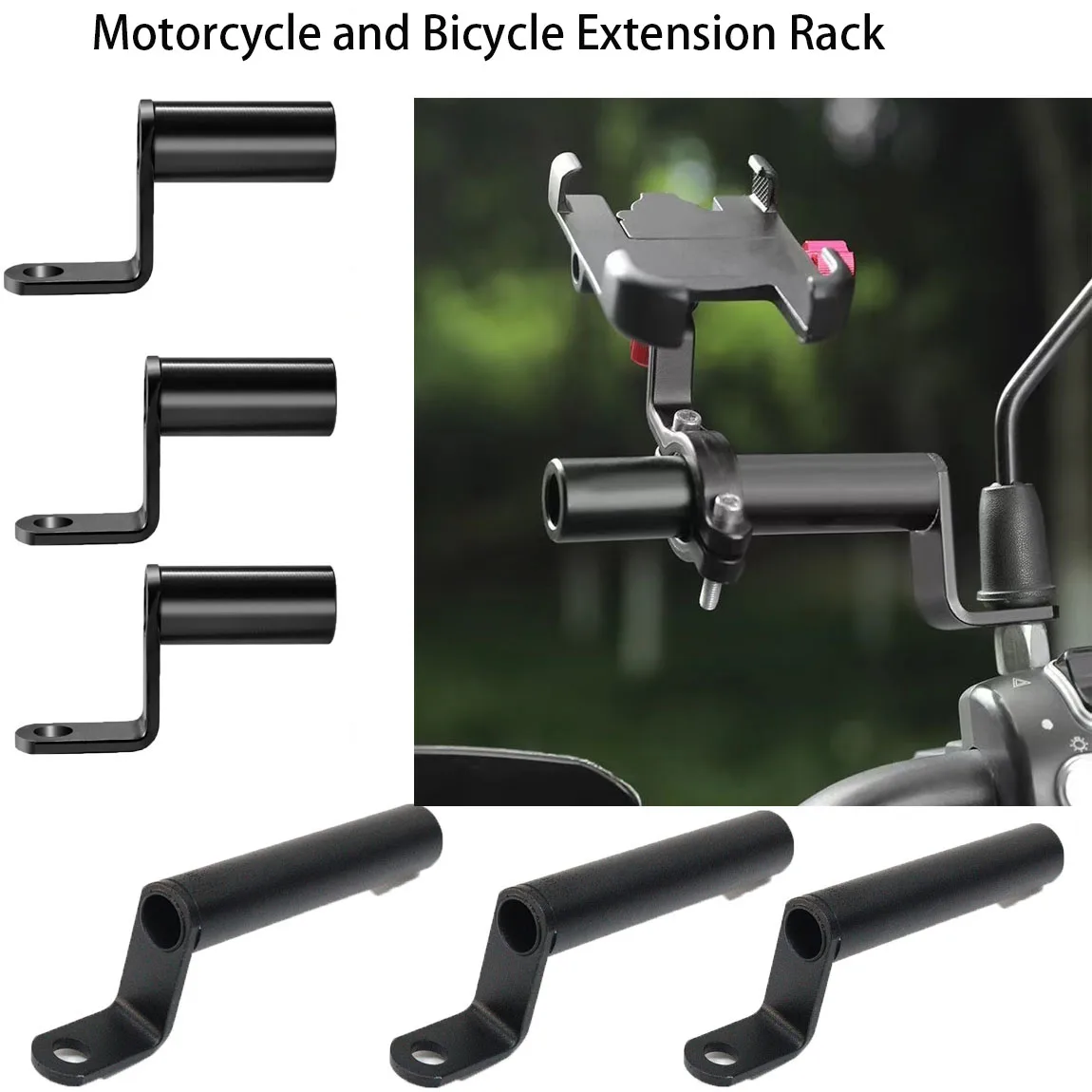 1pc/2pcs Motorcycle Bicycle Phone Holders Handlebar Stand spotlight Mount Extender Brackets Universal Aluminum Alloy Clamps
1pc/2pcs Motorcycle Bicycle Phone Holders Handlebar Stand spotlight Mount Extender Brackets Universal Aluminum Alloy Clamps
