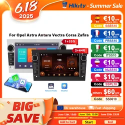 Hikity Android Car Radio Stereo Carplay Android Auto GPS Navigation Bluetooth For Opel Astra Antara Vectra Corsa Zafira Meriva Hikity Android Car Radio Stereo Carplay Android Auto GPS Navigation Bluetooth For Opel Astra Antara Vectra Corsa Zafira Meriva