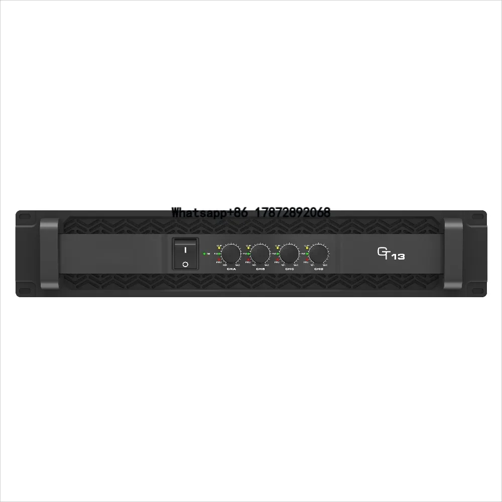 Latest Design 800w 4 Channel Sound System Outdoor Audio Power Amplifier Professional
Latest Design 800w 4 Channel Sound System Outdoor Audio Power Amplifier Professional