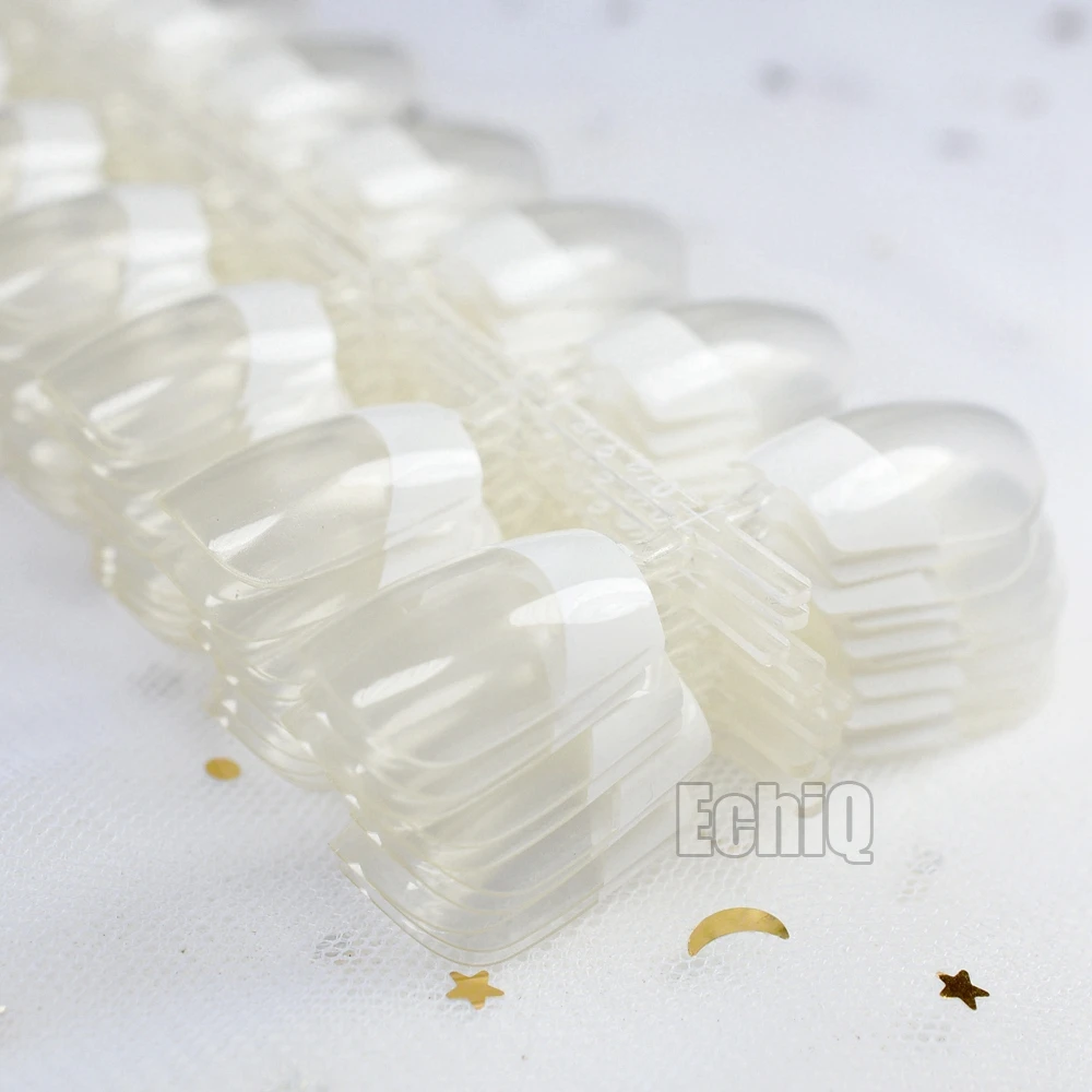 Clear French Nail White Tips Square Fashion Nail Tips Ladies Fake Nails Wholesale 10 kits/lot N207
Clear French Nail White Tips Square Fashion Nail Tips Ladies Fake Nails Wholesale 10 kits/lot N207