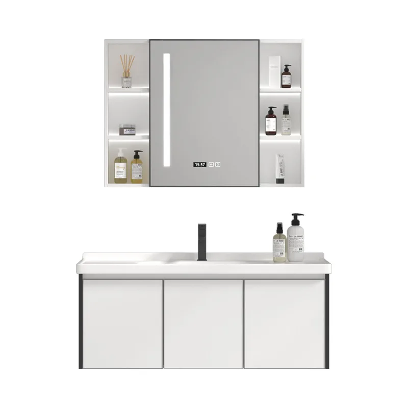 Space aluminum bathroom cabinet ceramic integrated basin toilet washbasin washbasin aluminum alloy bathroom cabinet
Space aluminum bathroom cabinet ceramic integrated basin toilet washbasin washbasin aluminum alloy bathroom cabinet
