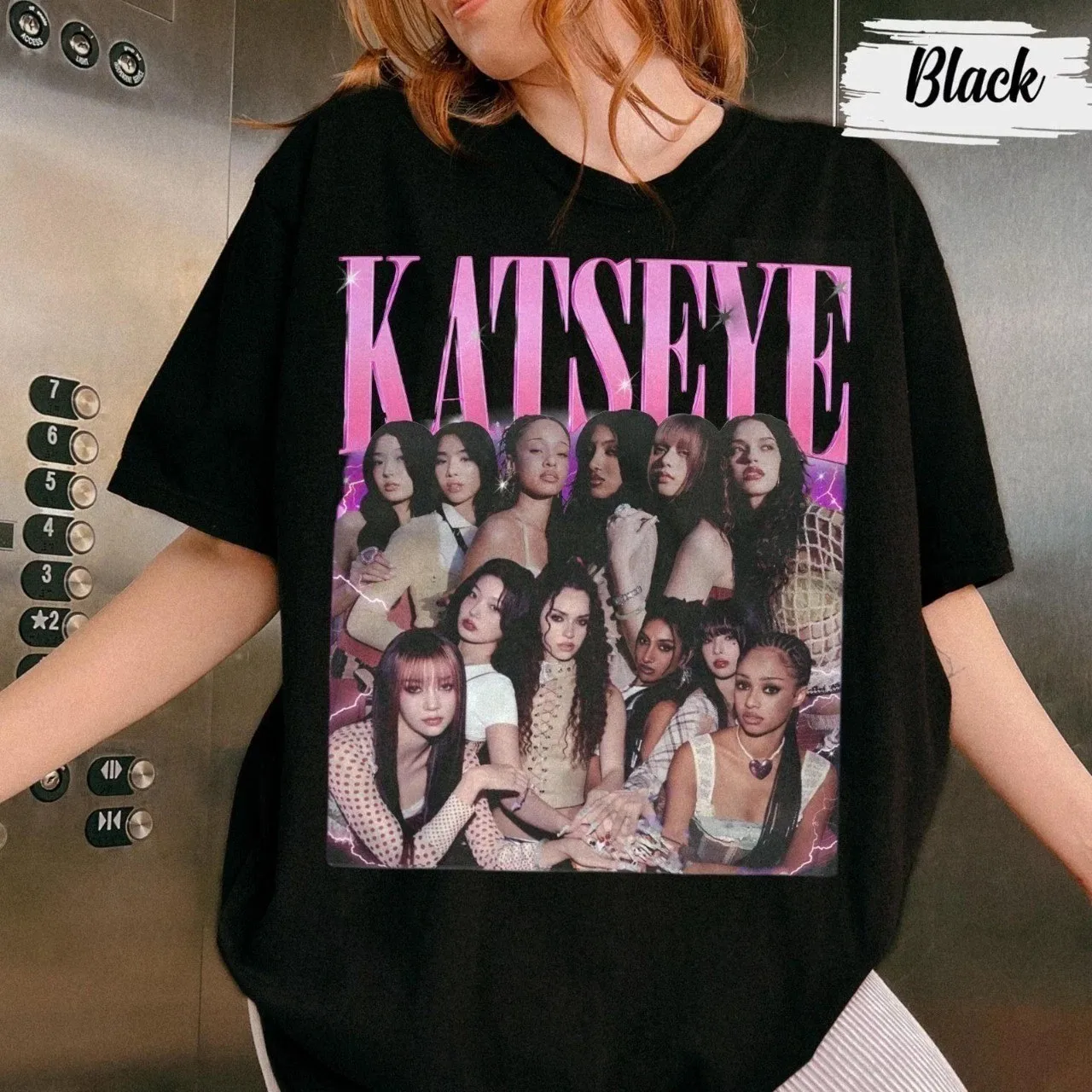 Katseye Lollapalooza 2025 Exclusive reprint T-Shirt
Katseye Lollapalooza 2025 Exclusive reprint T-Shirt