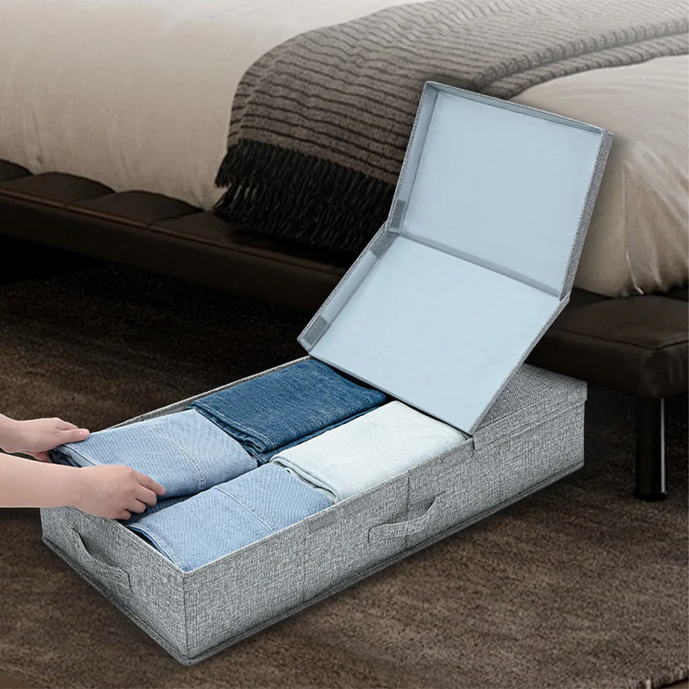 Clothing Storage Bag Foldable Underbed Organizing Large Adjustable Compartment Storage Bag for Blanket Shoes Sweaters Toys
Clothing Storage Bag Foldable Underbed Organizing Large Adjustable Compartment Storage Bag for Blanket Shoes Sweaters Toys