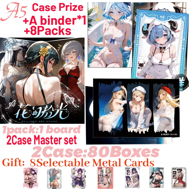 New A5 Size Board "HUA JIAN SHE GUANG " Waifu Collection Card Hobby Genshin CCG Card Shenhe Doujin Toys Board Gifts
New A5 Size Board "HUA JIAN SHE GUANG " Waifu Collection Card Hobby Genshin CCG Card Shenhe Doujin Toys Board Gifts