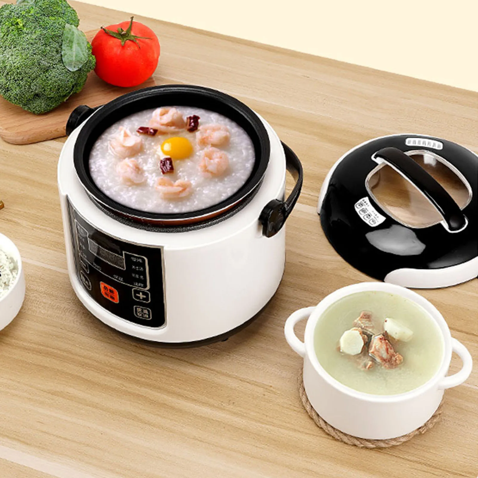 12V 24V Electric Rice Cooker Car Truck Soup Porridge Cooking Pot Fast Heating Lunch Box Mini Food Steamer Meal Heater Warmer 2L
12V 24V Electric Rice Cooker Car Truck Soup Porridge Cooking Pot Fast Heating Lunch Box Mini Food Steamer Meal Heater Warmer 2L