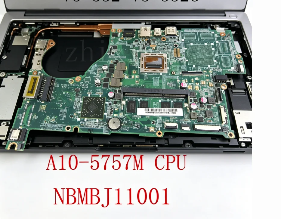 DA0ZRIMB8E0 for Acer Aspire V5-552 V5-552G V5-552PG Laptop Motherboard with A10-5757M CPU NB.MBJ11.001 MainBoard
DA0ZRIMB8E0 for Acer Aspire V5-552 V5-552G V5-552PG Laptop Motherboard with A10-5757M CPU NB.MBJ11.001 MainBoard