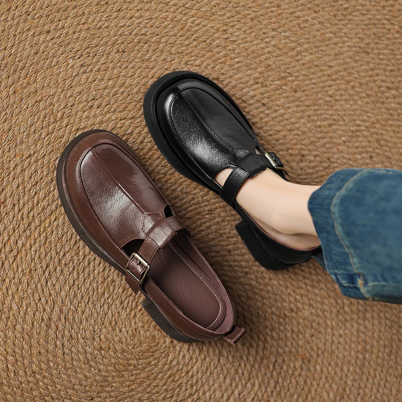 2026 new spring autumn women pumps natural leather plus size 22-26.5cm sheepskin+pigskin round toe high heel buckle women shoes
2026 new spring autumn women pumps natural leather plus size 22-26.5cm sheepskin+pigskin round toe high heel buckle women shoes