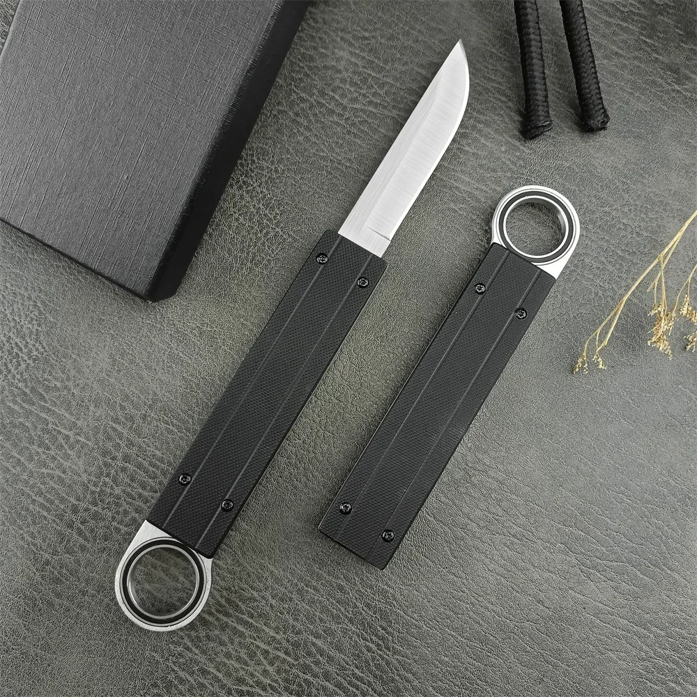 2025 Defense E.X.O Fishing Knives Pocket Knife Folding Knife 440 Blade G10 Handle Tail Ring Kitchen Knife Fruit Knifes EDC Tool
2025 Defense E.X.O Fishing Knives Pocket Knife Folding Knife 440 Blade G10 Handle Tail Ring Kitchen Knife Fruit Knifes EDC Tool