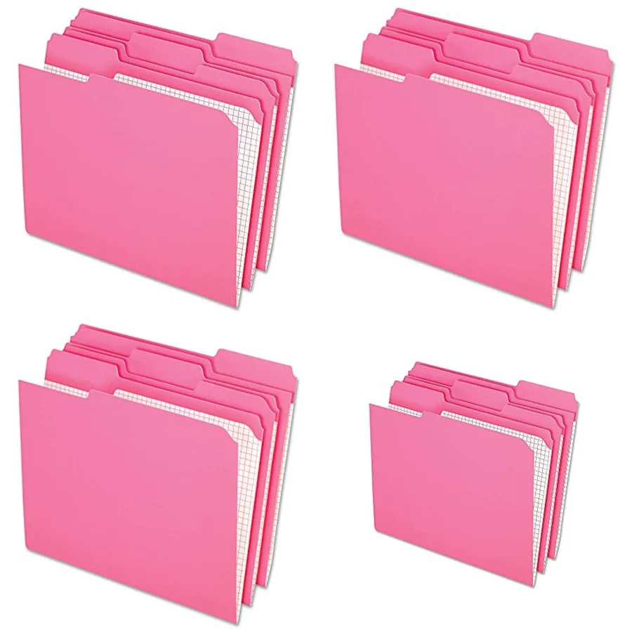 Color File Folders with Interior Grid, Letter Size,,1/3 Cut, 100/BX R152 1/3 PIN
Color File Folders with Interior Grid, Letter Size,,1/3 Cut, 100/BX R152 1/3 PIN
