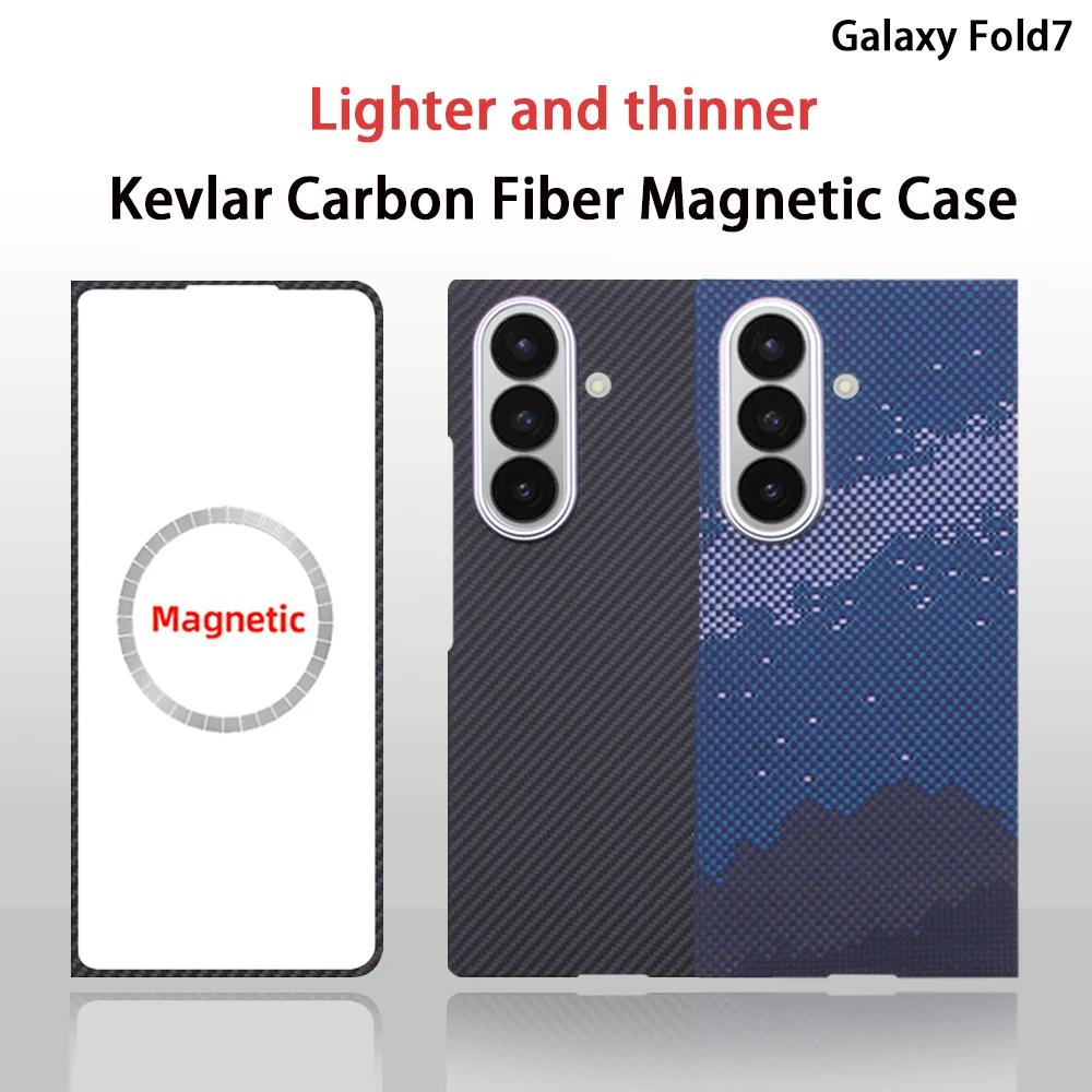 Samsung Fold 7 Kevlar Case Aramid Fiber Slim Thin Phone Cover Durable Protective Jacket for Samsung Fold 7 Model
Samsung Fold 7 Kevlar Case Aramid Fiber Slim Thin Phone Cover Durable Protective Jacket for Samsung Fold 7 Model
