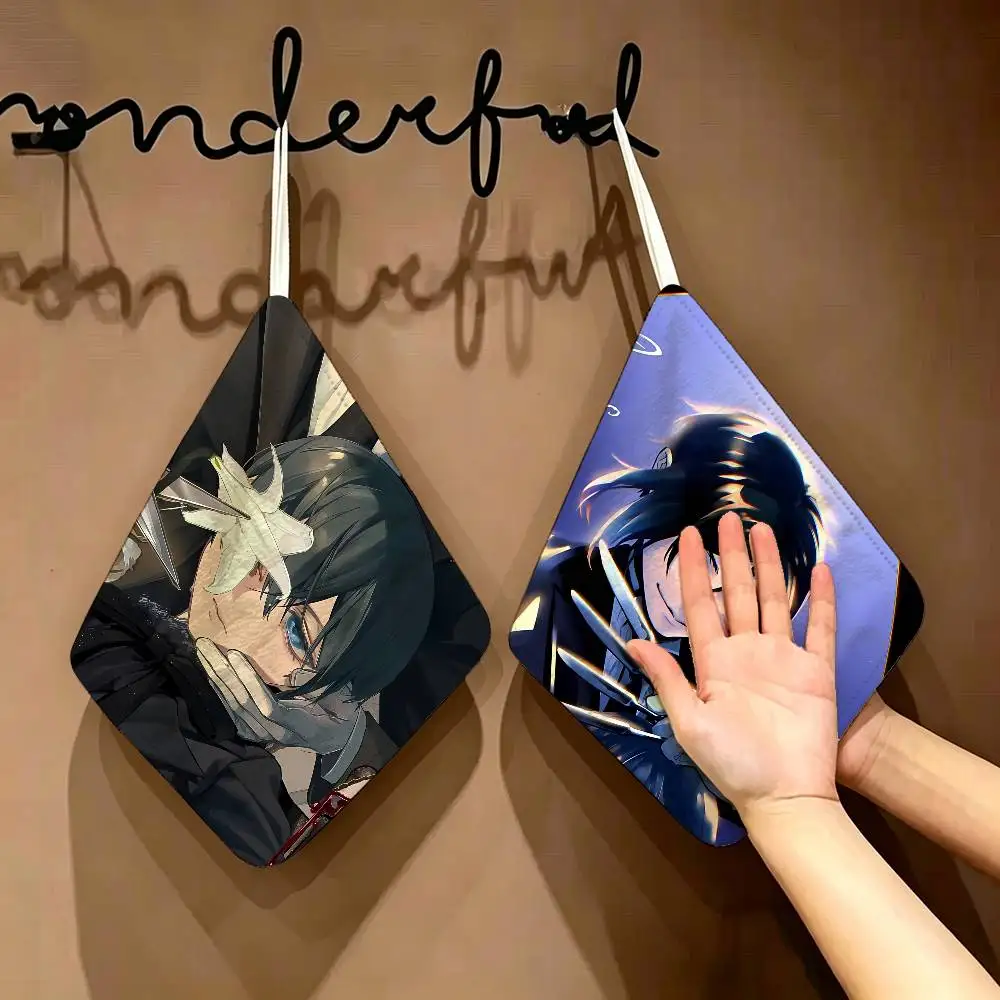 Anime Black Buutler Polyester Cotton Hanging Kitchen Towel, Soft Hand Wiping Towel, Reusable for Kitchen Bathroom Home
Anime Black Buutler Polyester Cotton Hanging Kitchen Towel, Soft Hand Wiping Towel, Reusable for Kitchen Bathroom Home