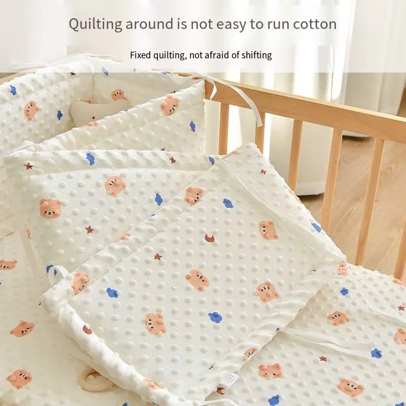 Bed Circumference Baby Splicing Bed Half Fence Bed Newborn Baby Bed Doudou Velvet Bed Circumference Anti-collision Buffer
Bed Circumference Baby Splicing Bed Half Fence Bed Newborn Baby Bed Doudou Velvet Bed Circumference Anti-collision Buffer