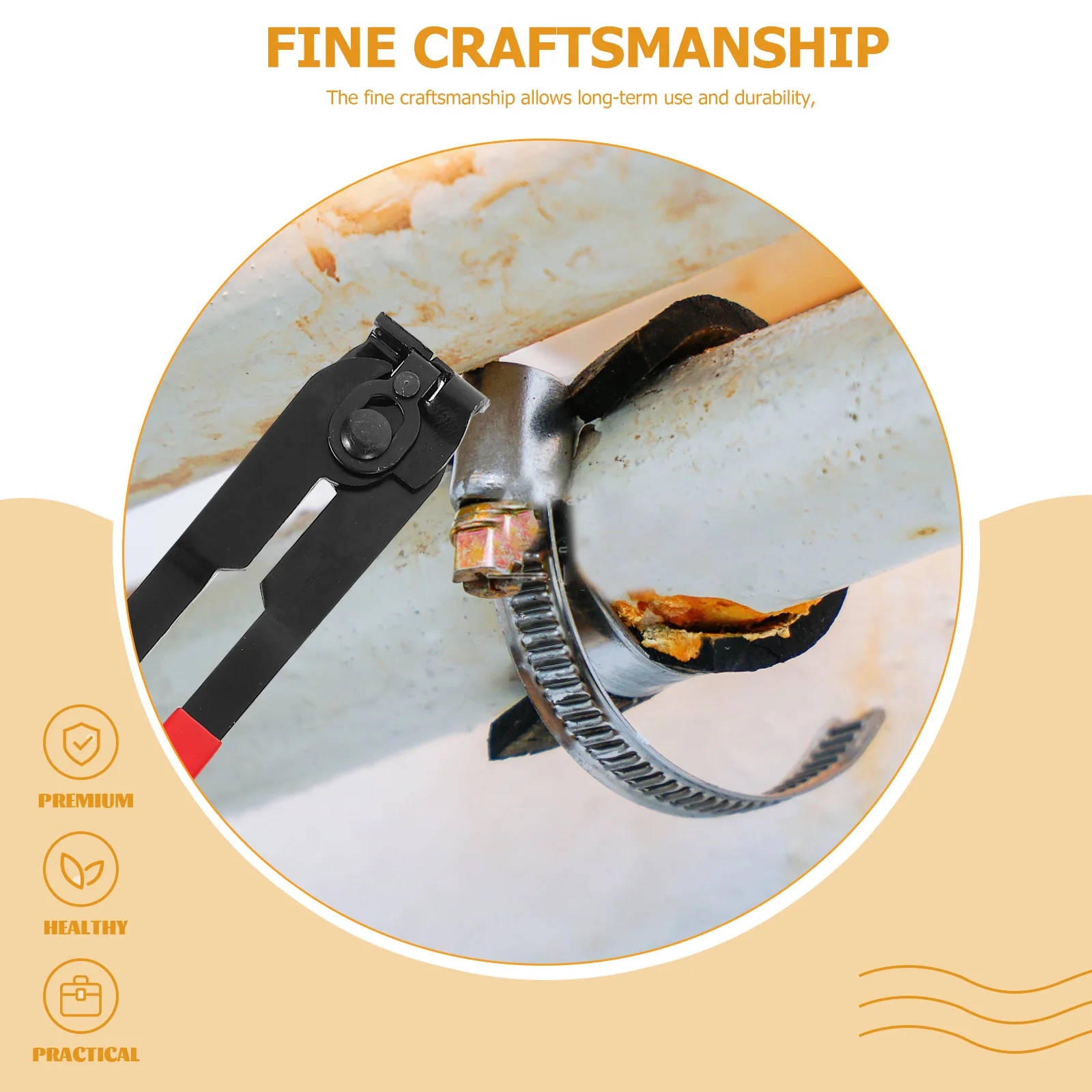 10 Pcs Ball Cage Removal Tool Boot Clamps Utv Hose Vehicles Metal Car Supply Boot Clamp Pliers Hose Clamp Repair Tools
10 Pcs Ball Cage Removal Tool Boot Clamps Utv Hose Vehicles Metal Car Supply Boot Clamp Pliers Hose Clamp Repair Tools