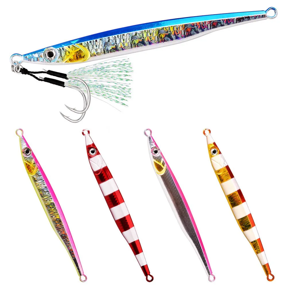 Subsonic Long Jig Luminous Lead Fish Fast Sinking Deep Sea Big Jig Hairtail Saltwater Offshore Fishing Hard Bait
Subsonic Long Jig Luminous Lead Fish Fast Sinking Deep Sea Big Jig Hairtail Saltwater Offshore Fishing Hard Bait