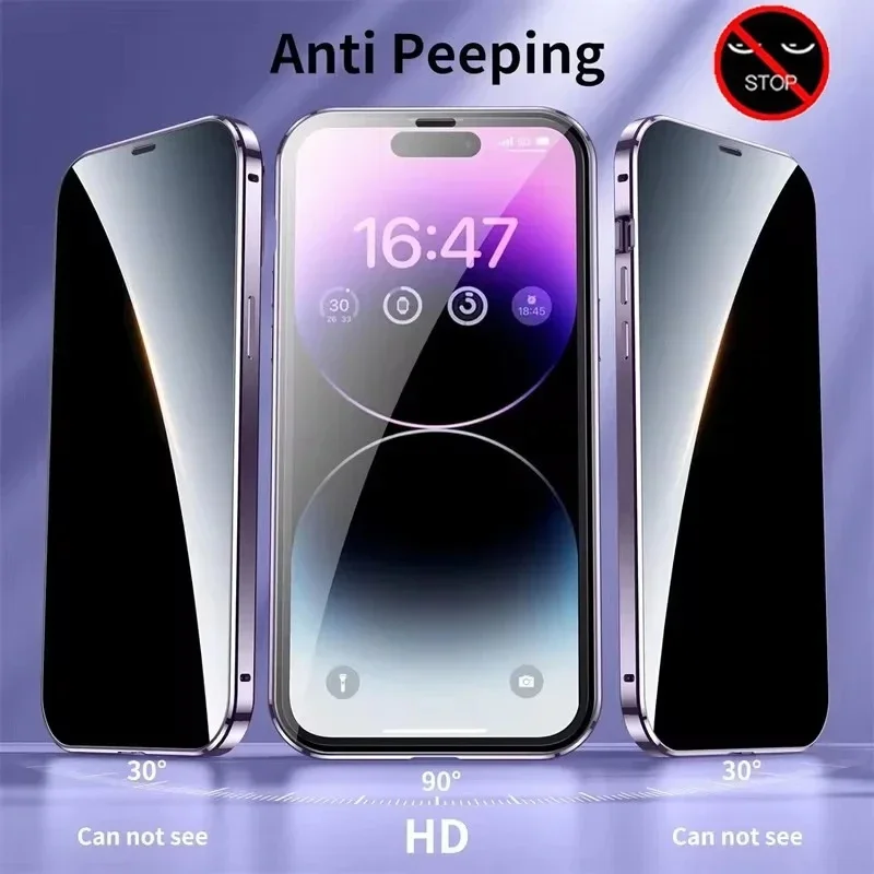 Large Window Preventing Peeping Phone Case for iPhone 16 Pro Max 15 Plus 14 13 12 Pro 11 With Magnetic Wireless Charging Cover
Large Window Preventing Peeping Phone Case for iPhone 16 Pro Max 15 Plus 14 13 12 Pro 11 With Magnetic Wireless Charging Cover