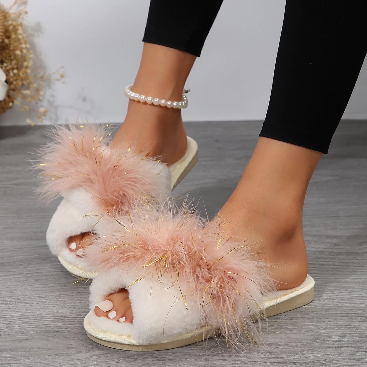 Fashionable and Graceful Lady Slippers - Offer You Extra Comfort and Style for Daily Life 6210
Fashionable and Graceful Lady Slippers - Offer You Extra Comfort and Style for Daily Life 6210