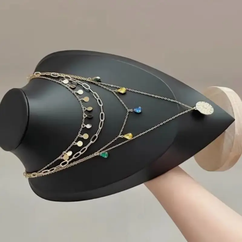 Fashion 4Pcs/Set Boho Flower Plate Pendant Choker Necklace for Women Vintage Gold Color Adjustable Chain Aesthetic Jewelry Gift
Fashion 4Pcs/Set Boho Flower Plate Pendant Choker Necklace for Women Vintage Gold Color Adjustable Chain Aesthetic Jewelry Gift