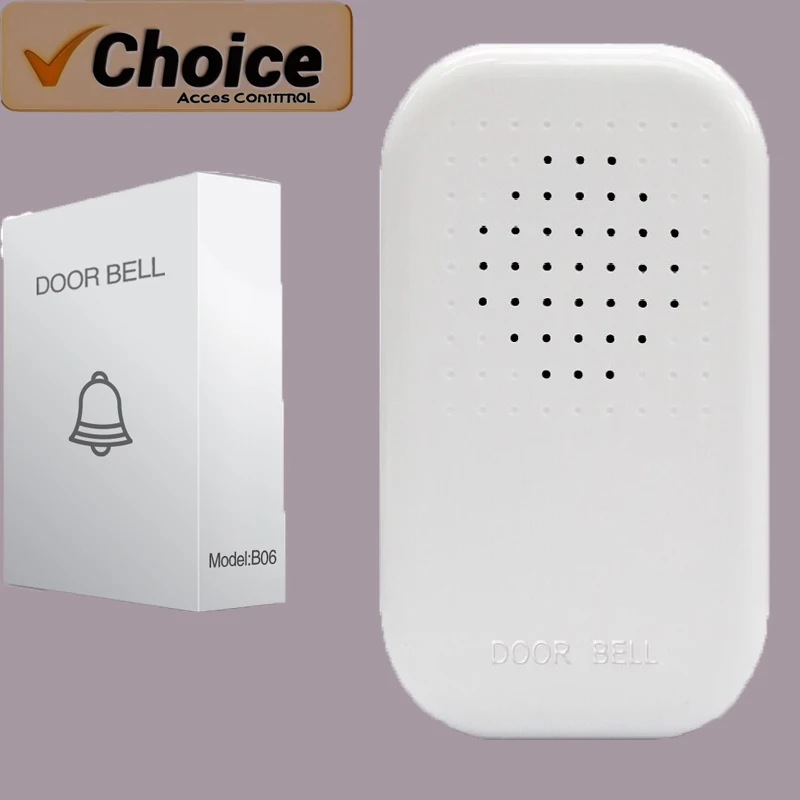 DC12V Wired Doorbell with Voice Prompt - IP54 Waterproof Access Control Intercom for Security Systems by Commercial/Residential
DC12V Wired Doorbell with Voice Prompt - IP54 Waterproof Access Control Intercom for Security Systems by Commercial/Residential