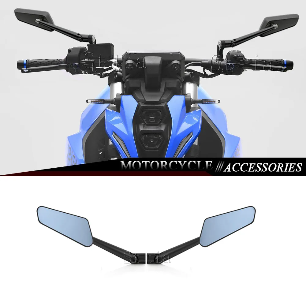 New Motorcycle Rearview Mirror Adjustable CNC Aluminum Mirror Wind Wing Mirrors For SUZUKI GSX-8S GSX 8S GSX8S 2023 2024-2026
New Motorcycle Rearview Mirror Adjustable CNC Aluminum Mirror Wind Wing Mirrors For SUZUKI GSX-8S GSX 8S GSX8S 2023 2024-2026