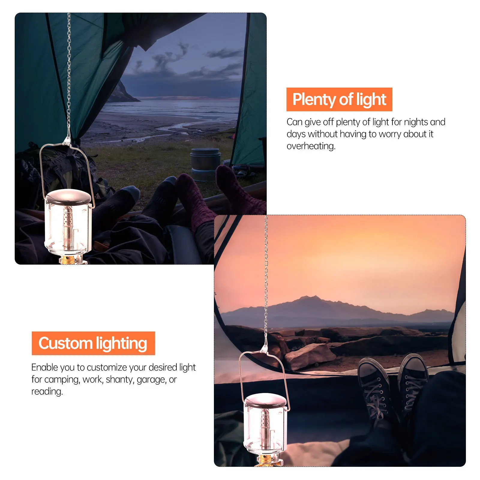 1Pcs Gas Camping Lamp Durable Outdoor Light Portable Tent Lamp Emergency Exploration Light Lighting Supplies Lighting Accessory 
1Pcs Gas Camping Lamp Durable Outdoor Light Portable Tent Lamp Emergency Exploration Light Lighting Supplies Lighting Accessory