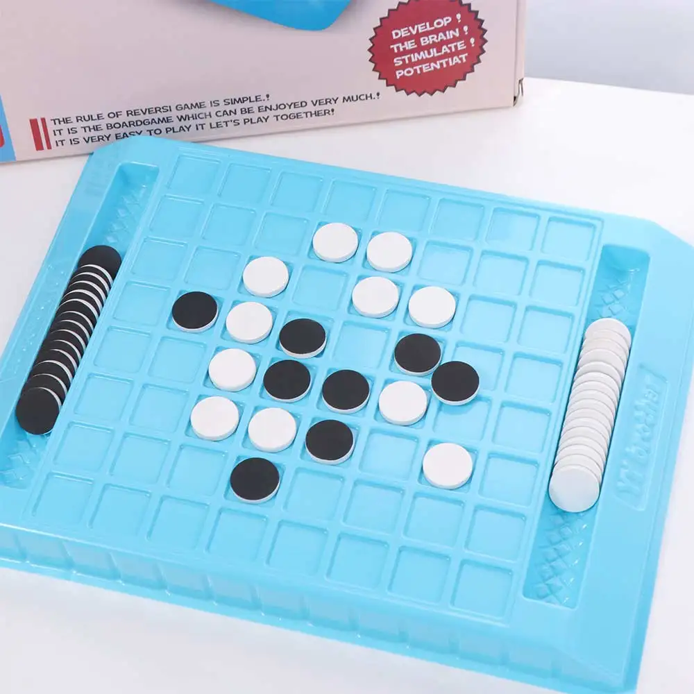 Tabletop Game Flip Black White Chess Board Touch Flip Portable Overturn Chess Parent-Child Interactive Montessori
Tabletop Game Flip Black White Chess Board Touch Flip Portable Overturn Chess Parent-Child Interactive Montessori