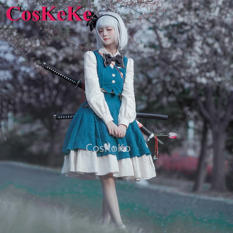 CosKeKe Konpaku Youmu Косплей Игра Touhou Project Костюм Милая Изящная Милая Униформа Юбка Хэллоуин Карнавальная Одежда Для Ролевых Игр
CosKeKe Konpaku Youmu Косплей Игра Touhou Project Костюм Милая Изящная Милая Униформа Юбка Хэллоуин Карнавальная Одежда Для Ролевых Игр