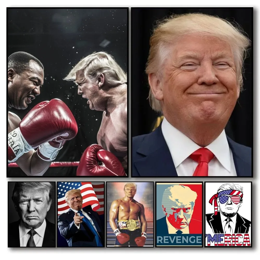 Funny T-Trump Self-adhesive Art Waterproof Paper Sticker Coffee House Bar Room Wall Decor
Funny T-Trump Self-adhesive Art Waterproof Paper Sticker Coffee House Bar Room Wall Decor